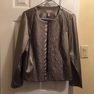 Chico’s jacket. Size 2 (14)